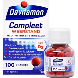 DAVITAMON COMPLEET WEERSTAND 100drg