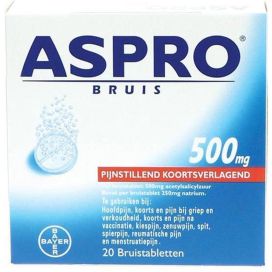 ASPRO BRUIS 500MG UAD          20tb