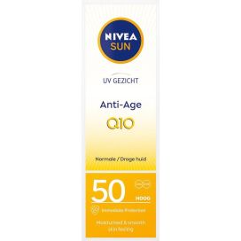 NIVEA SUN FACE A AGE Q10 SPF50 50ml