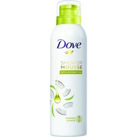 DOVE SHOWER MOUSSE COCONUT OIL200ml