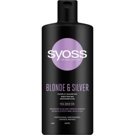 SYOSS SHAMPOO 440ML BLONDE & SILVER