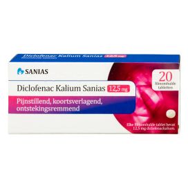 DICLOFENAC KALIUM 12.5MG UAD   20tb