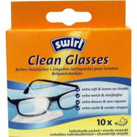 SWIRL BRILPOETSDOEKJES 10 ST