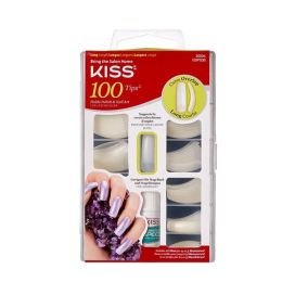 KISS NAGELTIPS EN LIJM OVERLAP 1SET