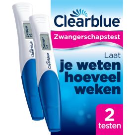 CLEARBLUE DIGITALE ZWANGERSCHAP2 ST