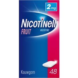 NICOTINELL KAUWG FRUIT 2MG AV  48st
