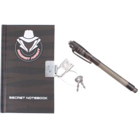 SECRET AGENT NOTITIEBLOK MET PEN