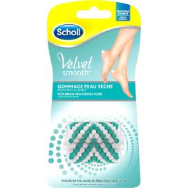 SCHOLL VELVET SMOOTH SCRUB ROLL2 ST
